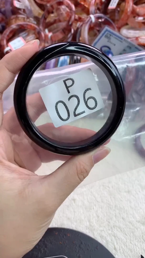 未镶嵌手镯水晶P026-60