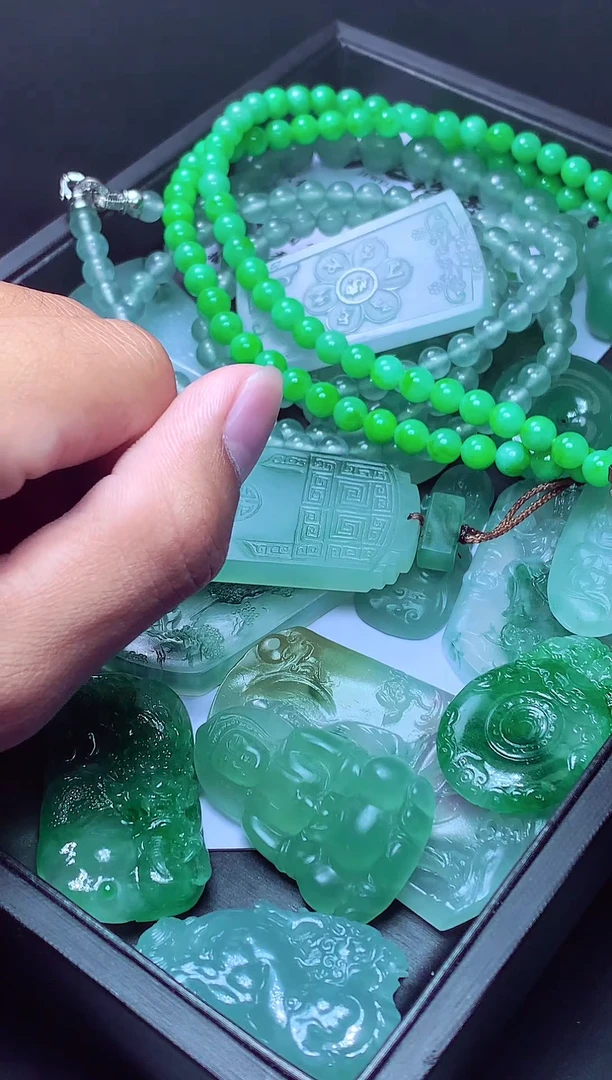 未镶嵌定制翡翠褚*#毛货翡翠定制