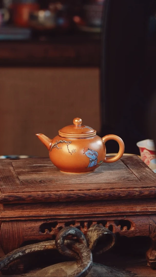 艺然堂手工手绘茶器