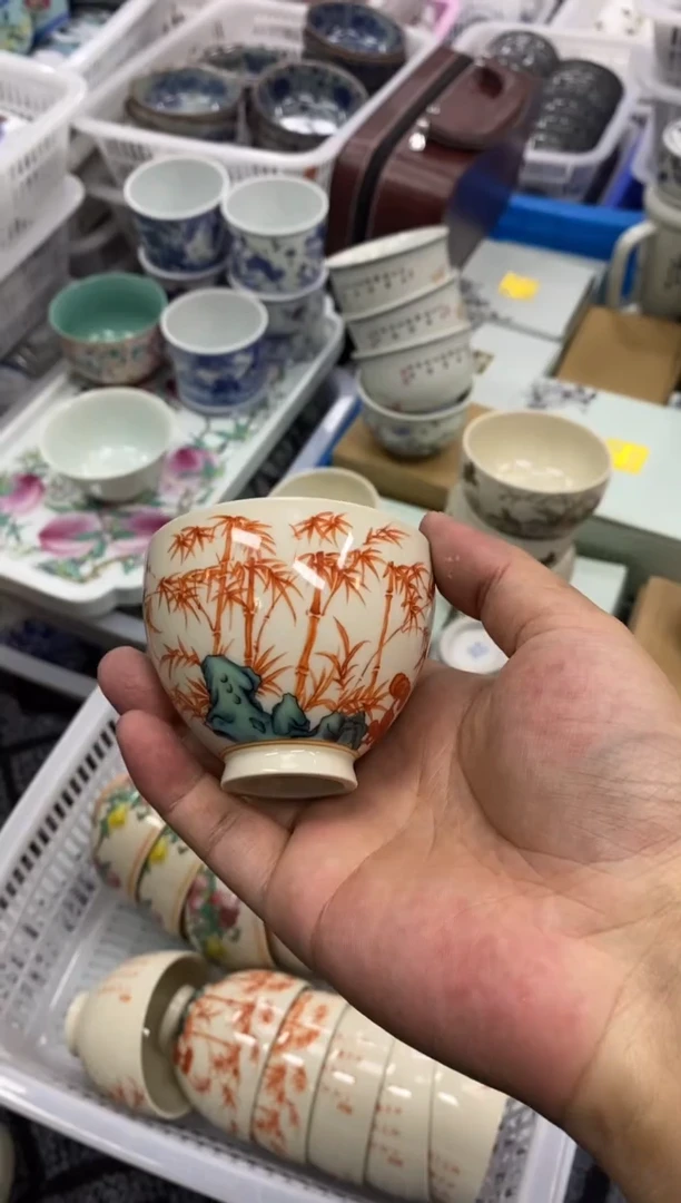 陶瓷景德陶瓷茶具容量约