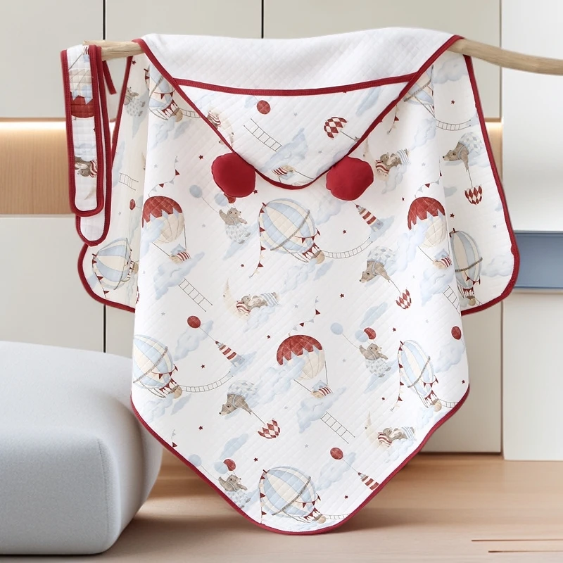 2025新款新生儿包被纯棉A类初生婴儿包单防踢被产房待产包必备品