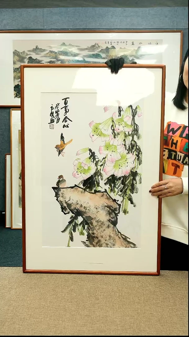【闪购商品】国画62*92方成老师花鸟