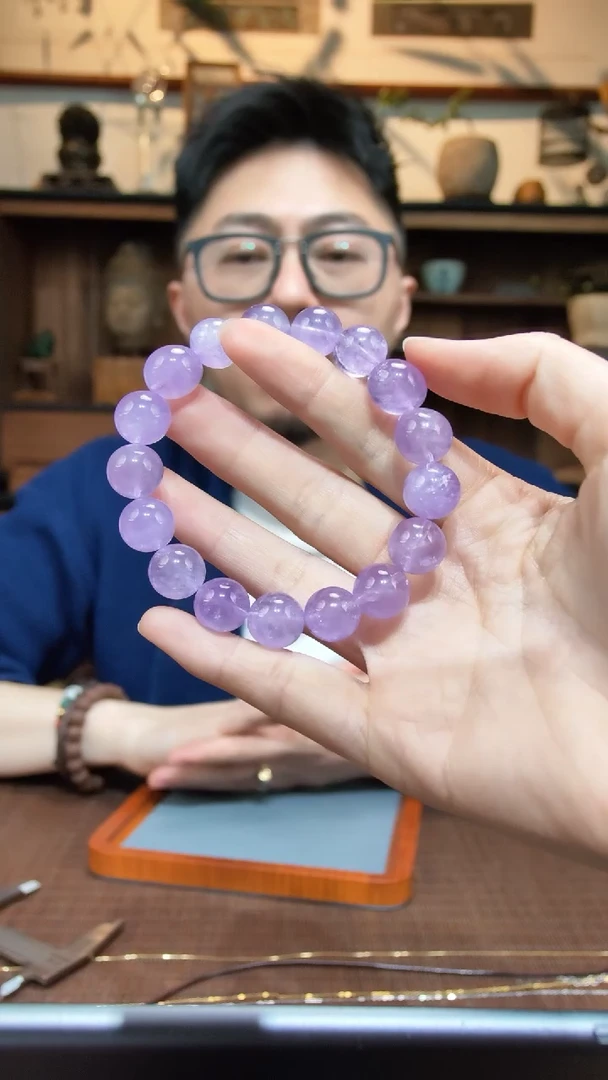 【闪购商品】水晶手串未镶嵌紫水晶单圈手串ZD多样性发其一