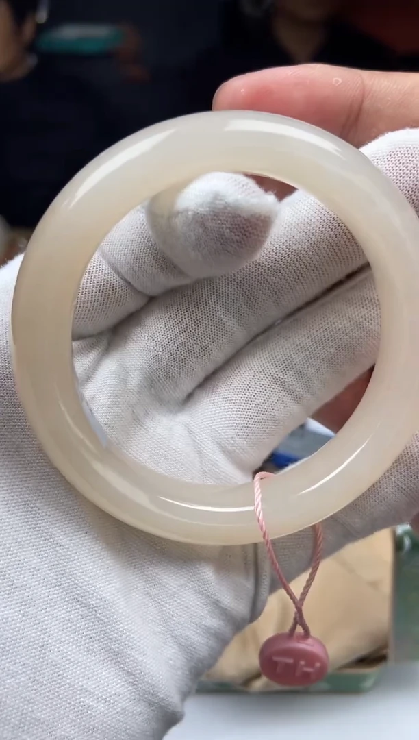 定制和田玉天然和田玉拍一发一（圈口52-59）326FS0025