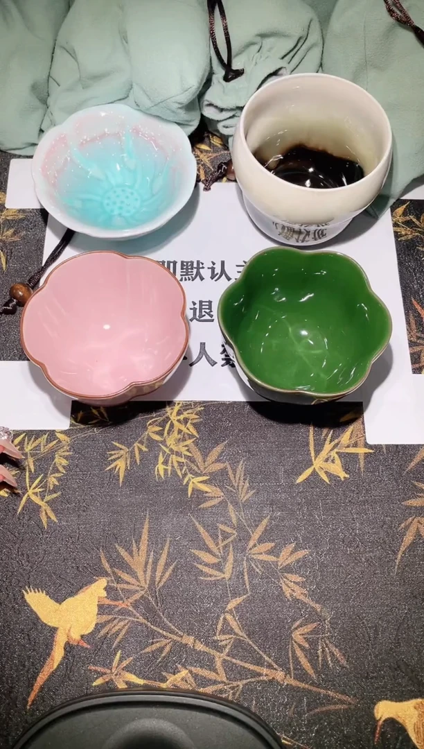 多样式幺*大理石三材盖碗