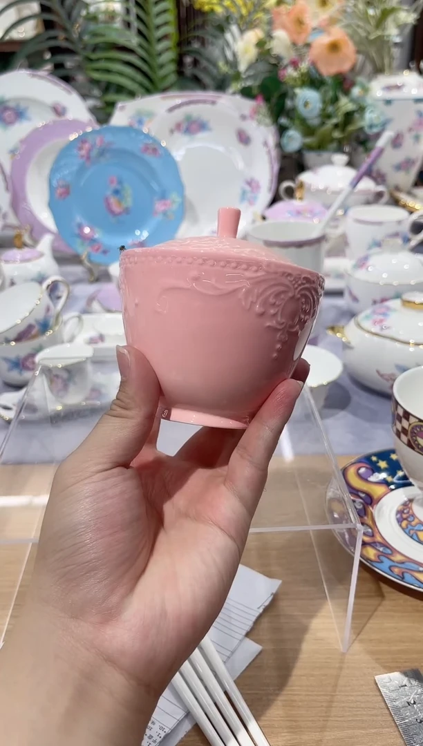 45%以上骨粉骨瓷糖罐