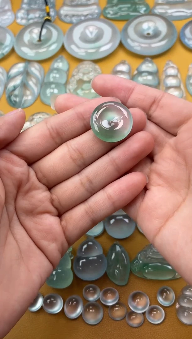 吊坠(不含链)未镶嵌翡翠4 平安扣 21.8 5.0