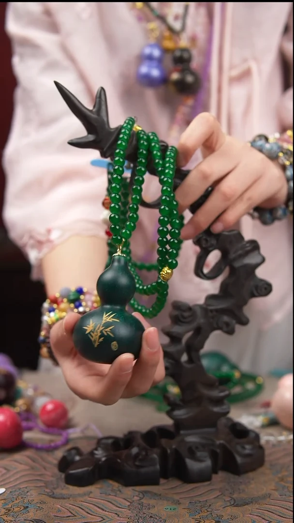 297玖澄文创漆艺葫芦国风配饰葫芦系列