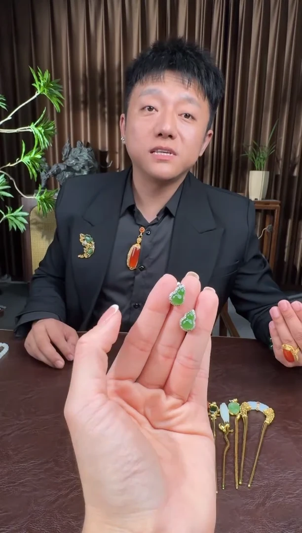 颈饰银S925镶嵌和田玉103钧然11.10多样性拍一发一