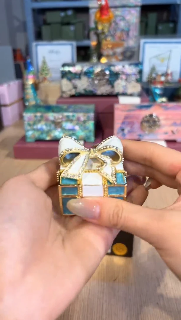 【闪购商品】杯246蓝色方形礼物盒