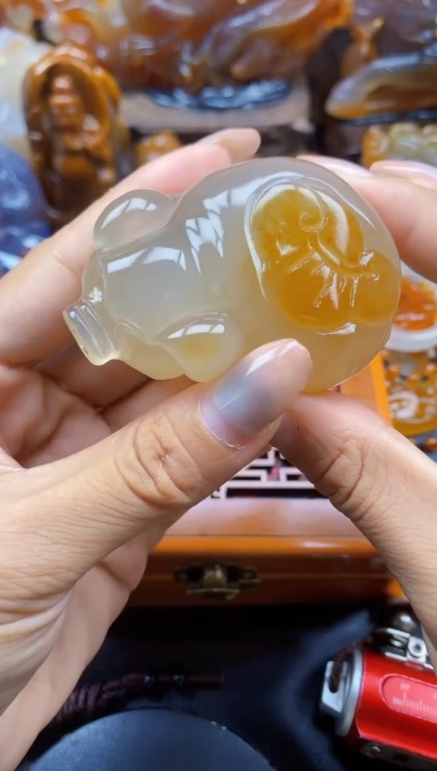 玛瑙/玉髓颈饰未镶嵌ll