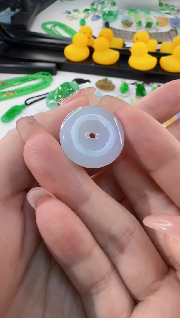 颈饰未镶嵌翡翠缅甸A货翡翠