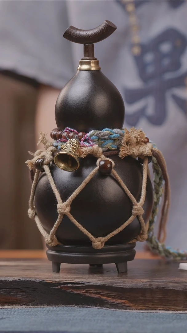 1498号精品大漆葫芦防腐防渗装水茶酒