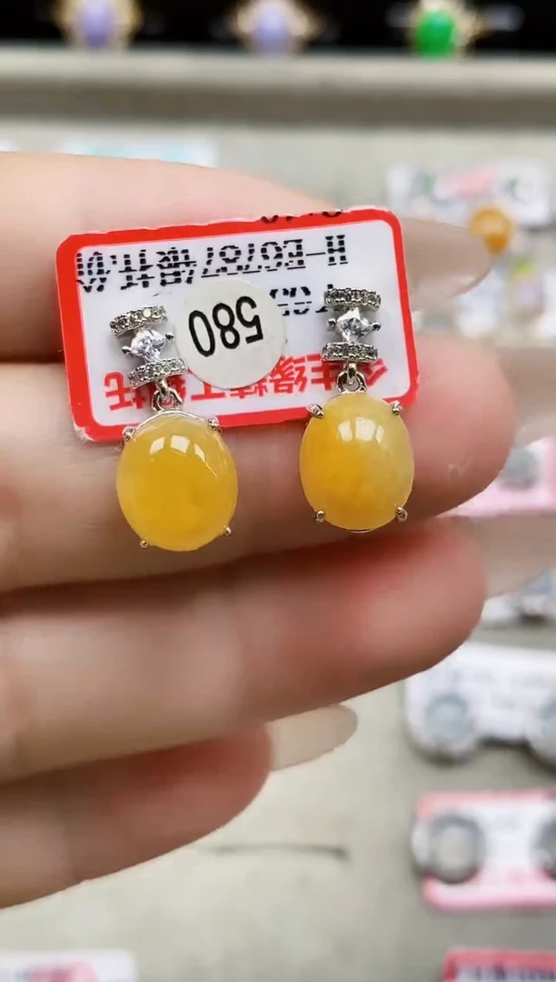 银S925镶嵌戒指翡翠0622