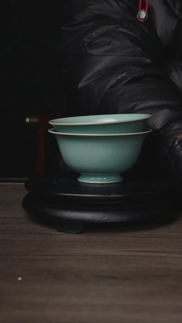 杯原矿仿古釉作品