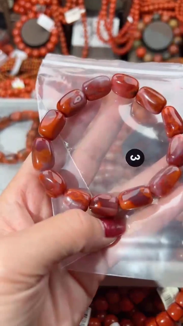 【闪购商品】南红玛瑙手串未镶嵌12+