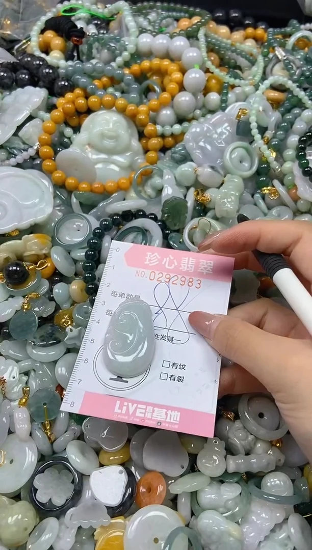翡翠未镶嵌颈饰闪购0292983