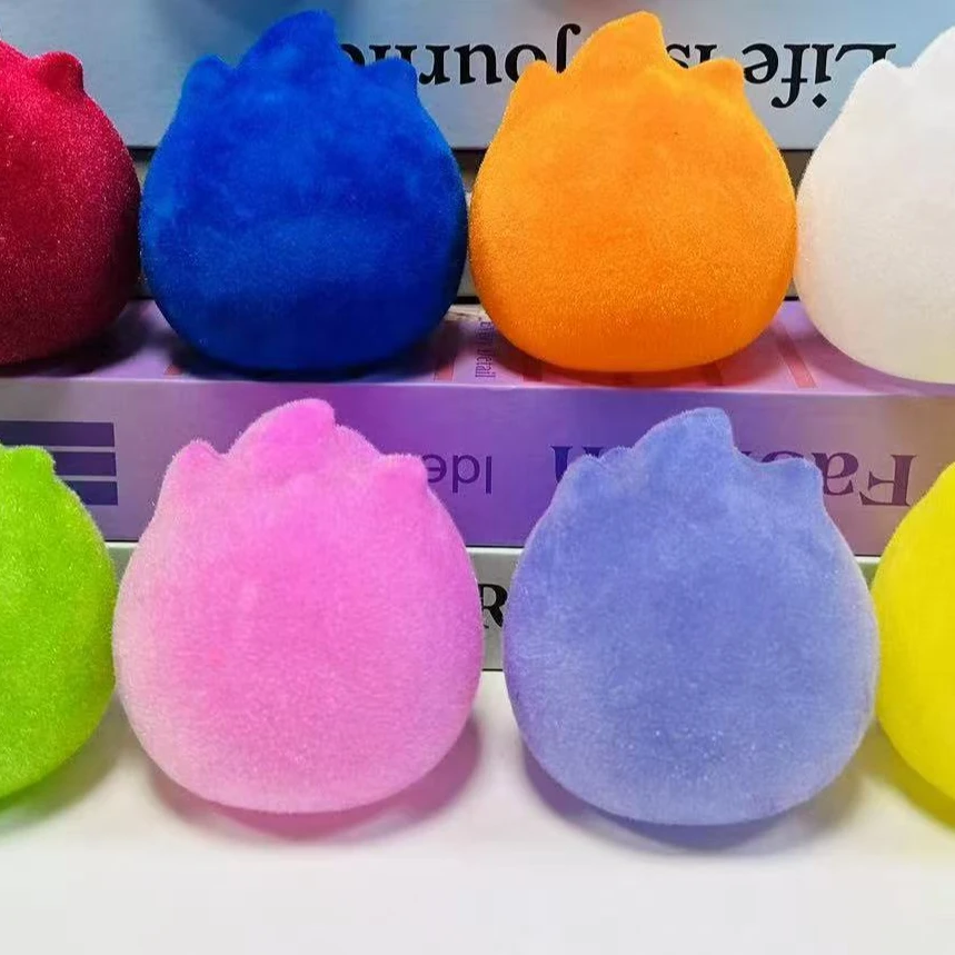 （直播拆）给我火 植绒亚克力材质内料碎冰桌面摆件