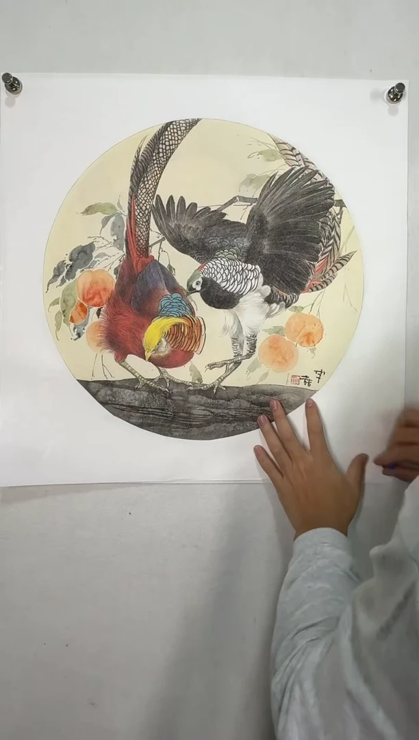 国画炳山艺术--李喆老师作品