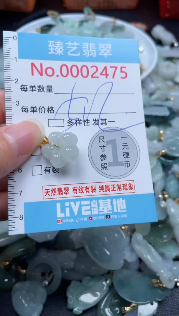 颈饰未镶嵌翡翠2475