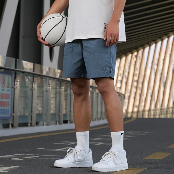 有志者UZIS山系短裤运动夏季薄款宽松速干户外休闲篮球训练四分裤