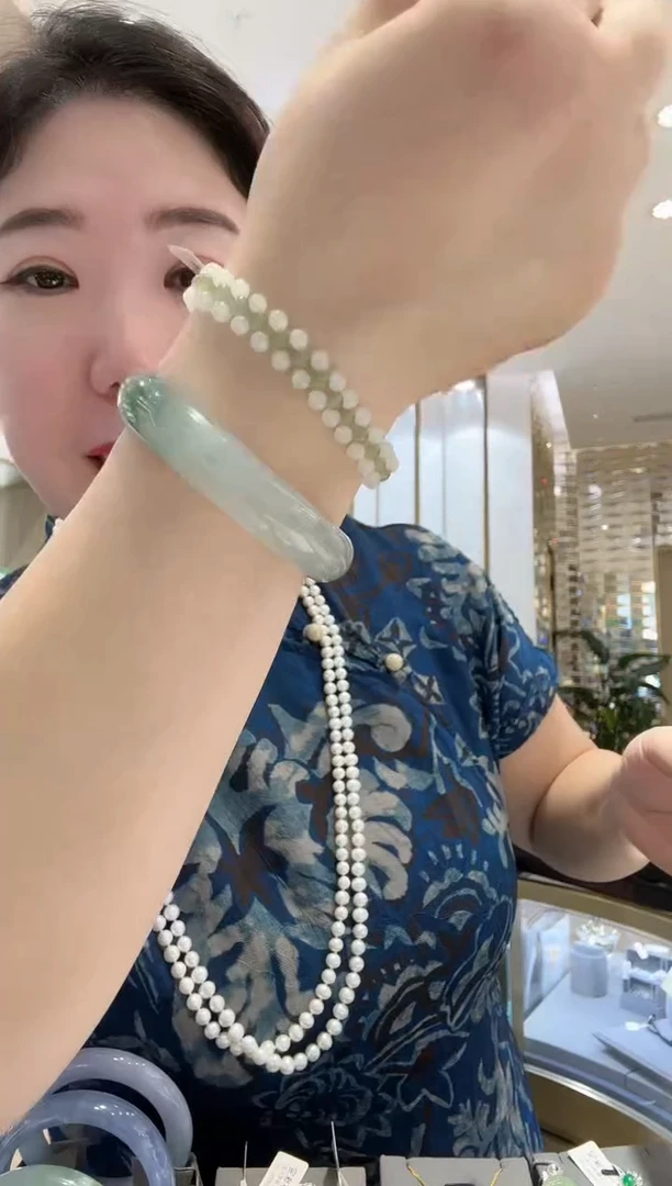 未镶嵌手串和田玉【34】多样性发一