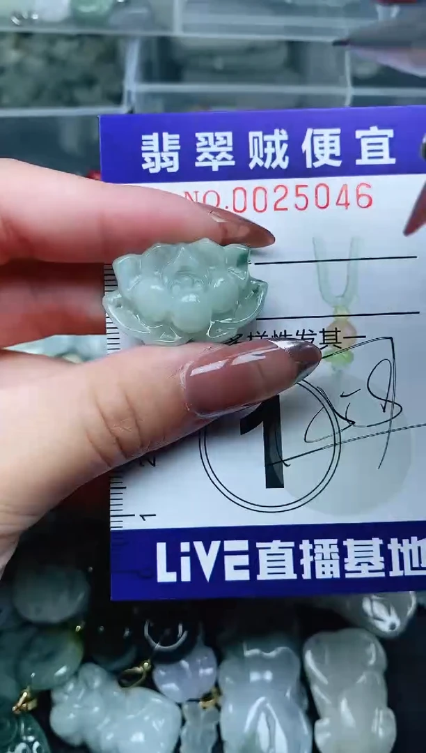 翡翠未镶嵌颈饰Y闪购0025046