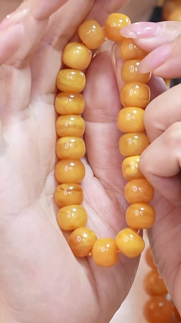 蜜蜡颈饰未镶嵌8302天然蜜蜡珠宝奇石云端妖孽全部保真