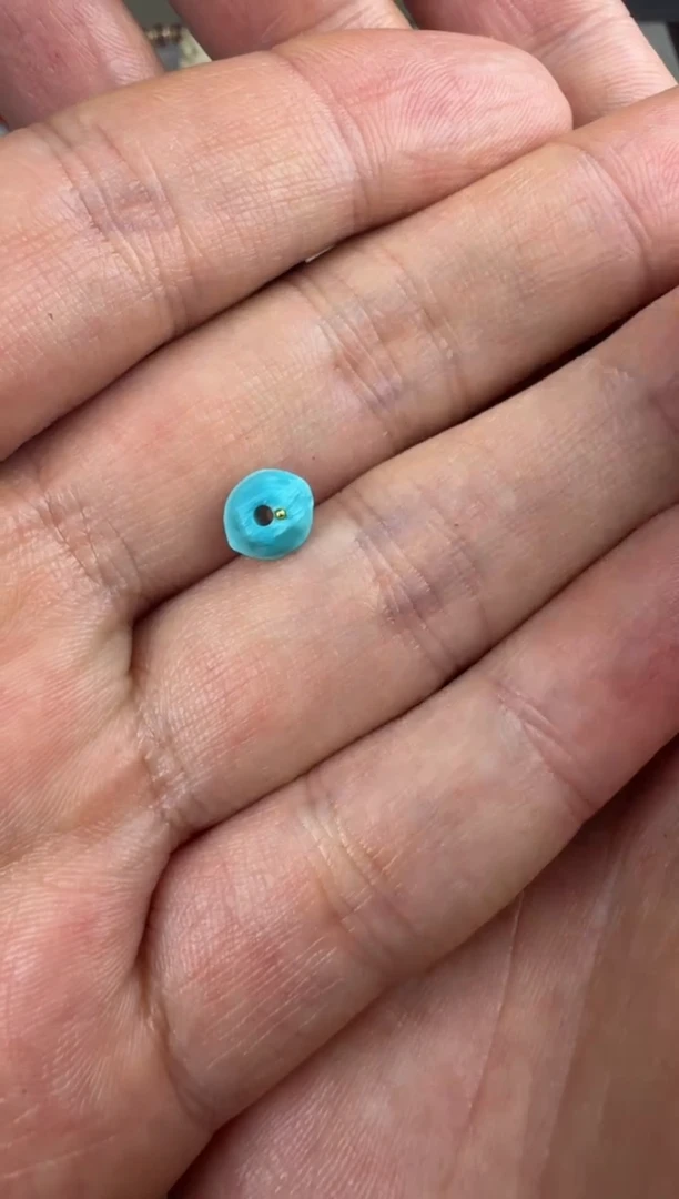 绿松石未镶嵌颈饰松石配饰