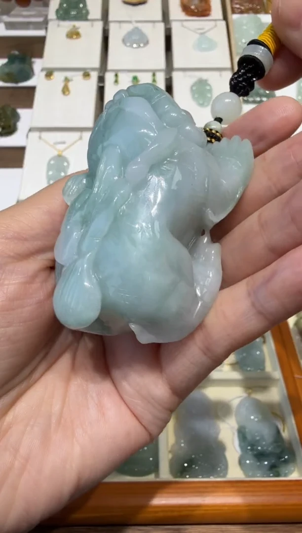 未镶嵌挂件翡翠A货翡翠多样性孤品