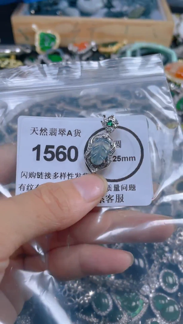 颈饰未镶嵌翡翠1560