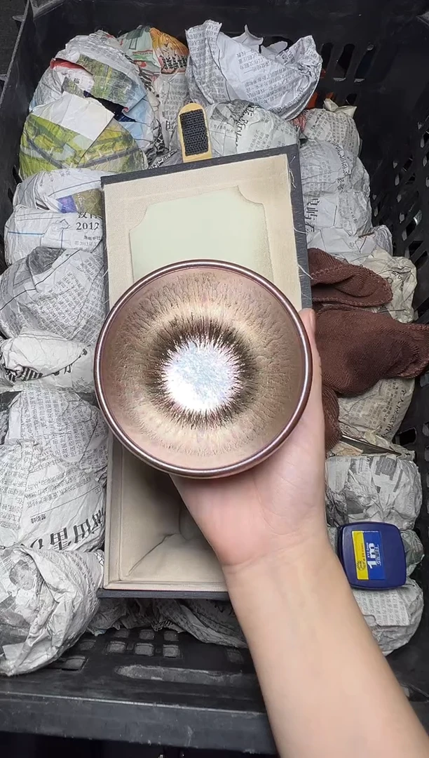 茶盏金丝万缕 盏三疯建盏茶器