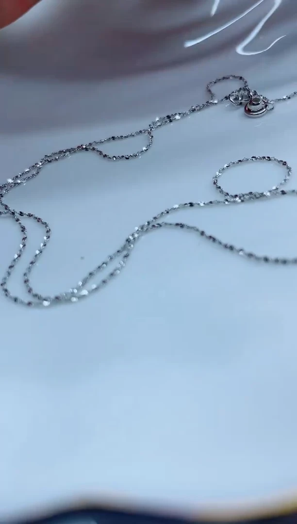 淡水珍珠银S925镶嵌项链项链多样性发其一