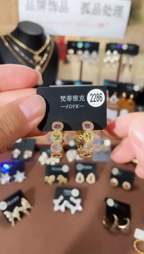 合金925银锆石梵2286