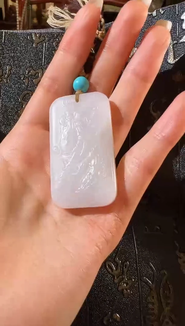 和田玉未镶嵌颈饰和田玉