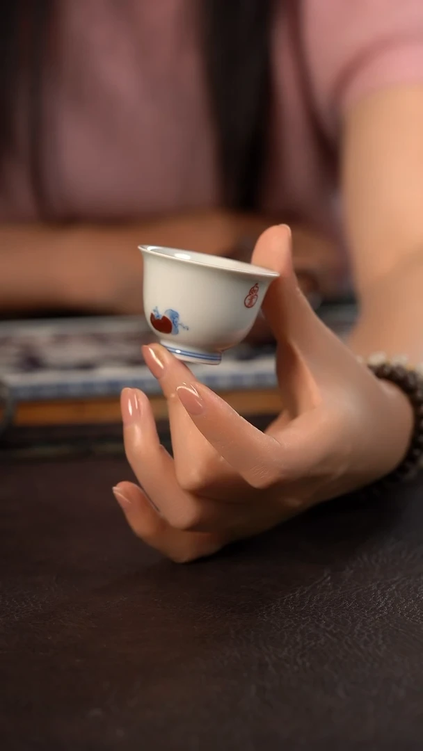 聚澜堂事事如意一口杯