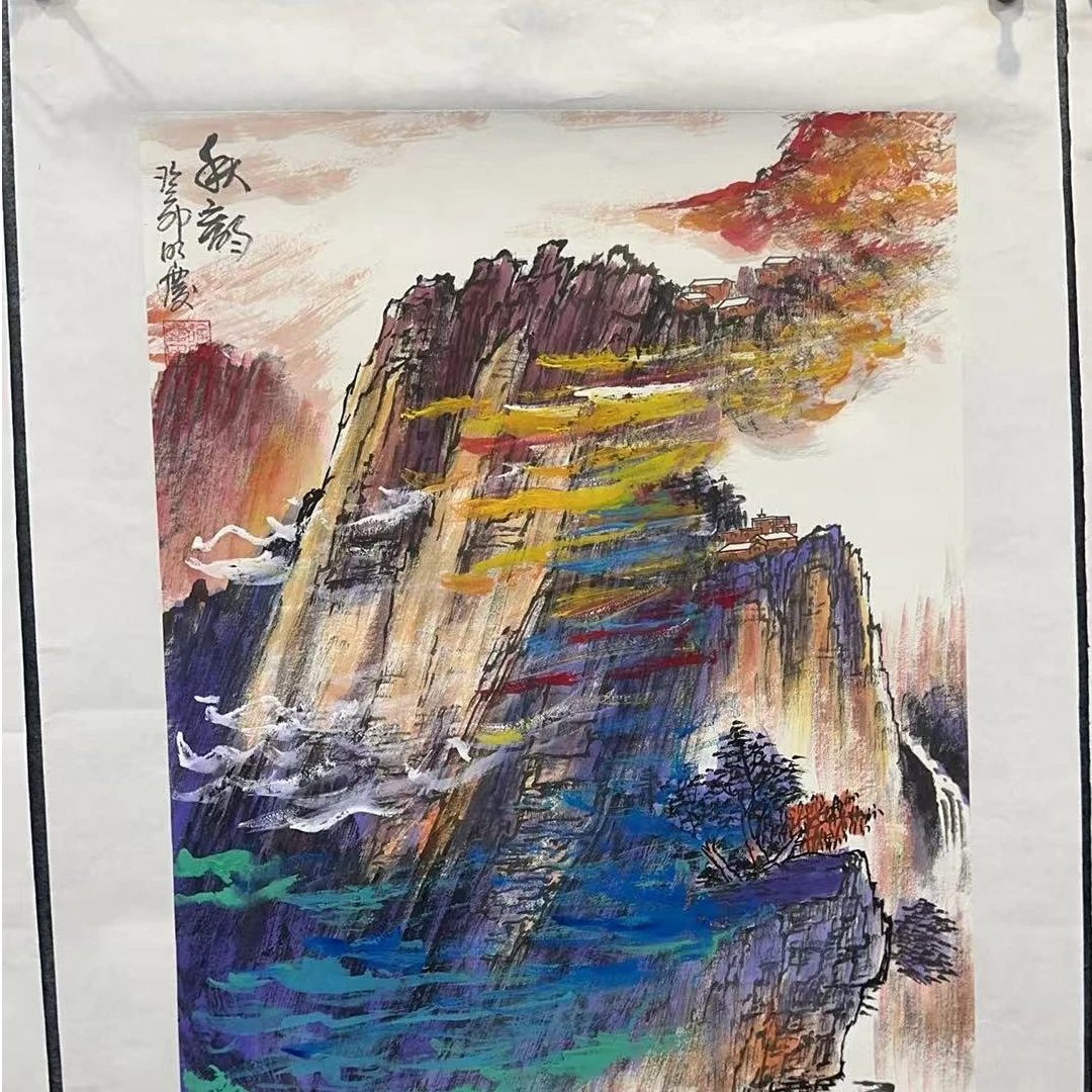 国画作品-徐明庆-四开三-秋韵