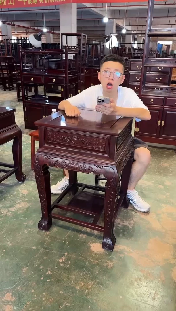 黑酸枝木类成套家具J88