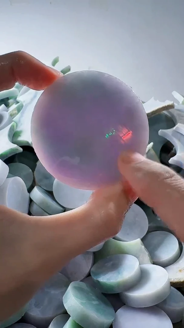 裸石翡翠缅甸翡翠A货文21