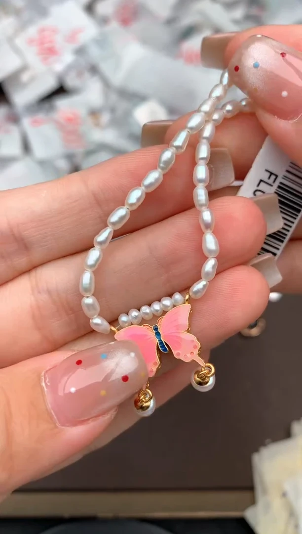 未镶嵌手链淡水珍珠一