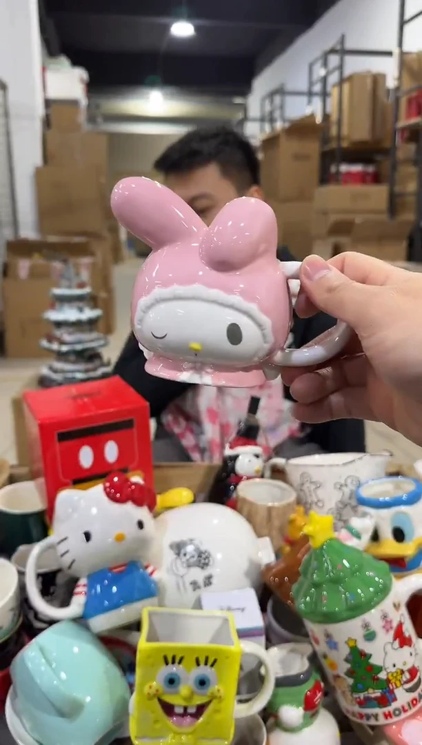 瓷片原盒美乐蒂50周年水杯