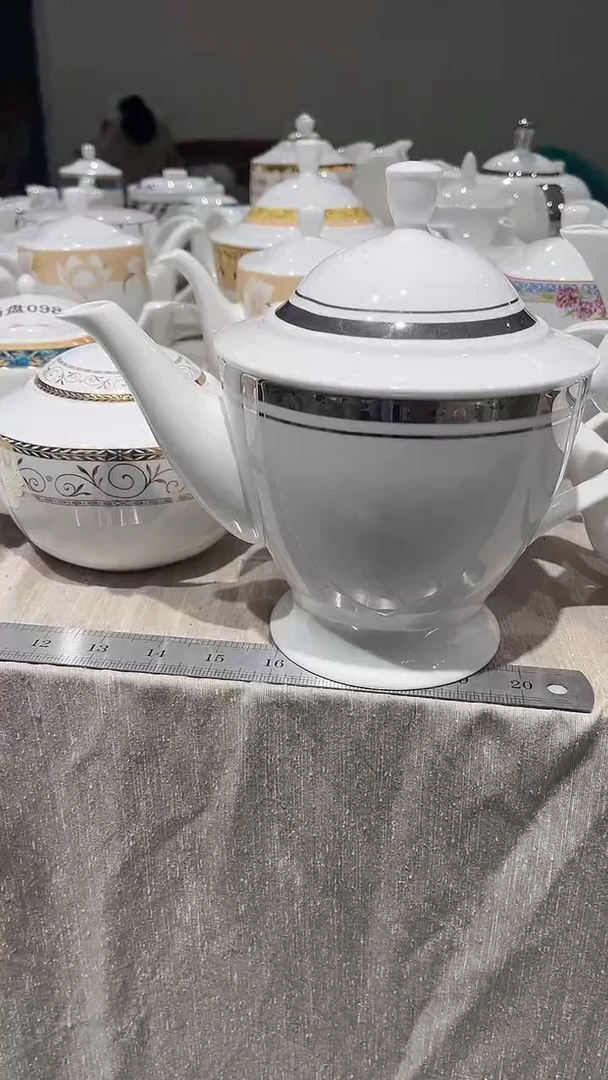 瓷大容量壶隆达骨质瓷