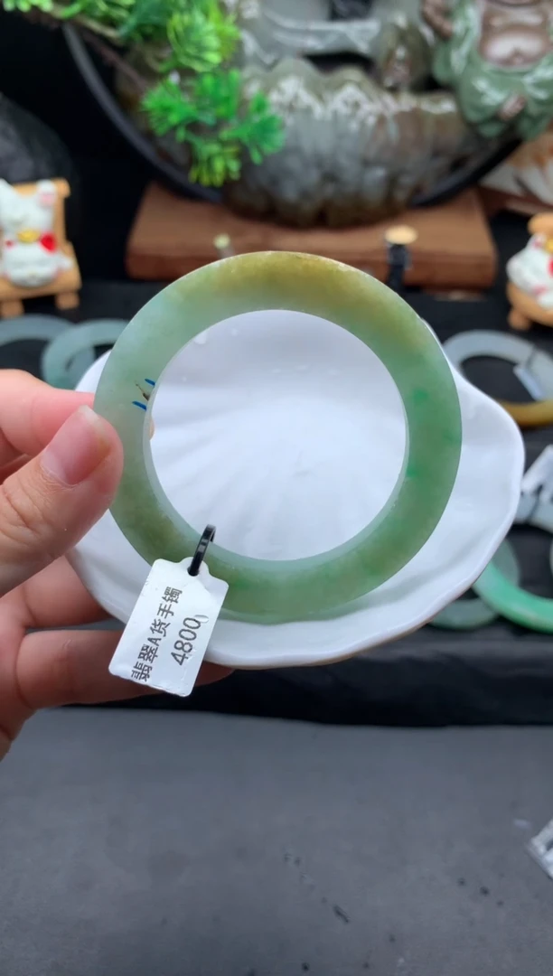 未镶嵌手镯定制翡翠50-60