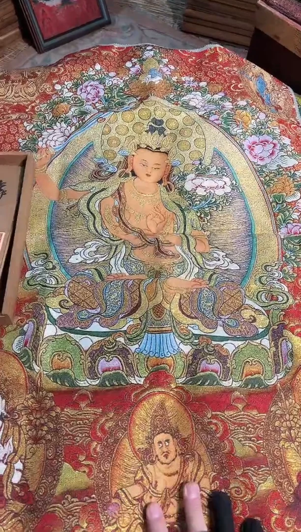 卷轴画天天的唐卡tk160