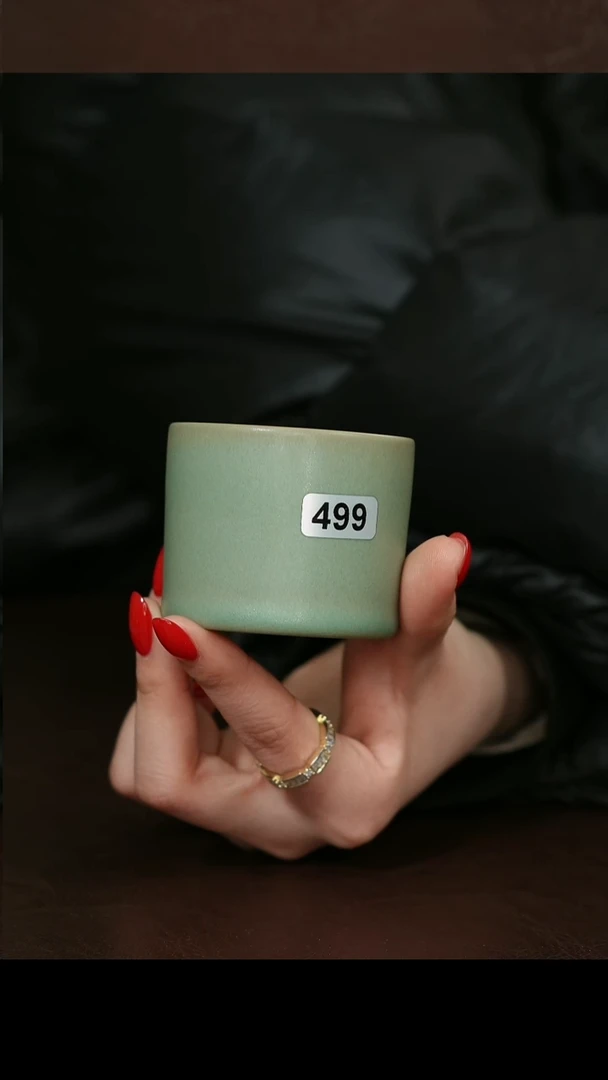 摆件瓷499原矿原釉汝宋汝瓷