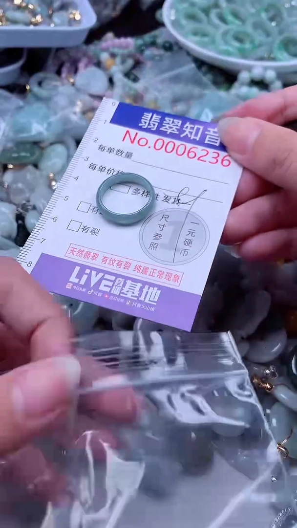 翡翠未镶嵌吊坠(不含链)6236
