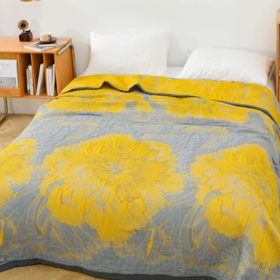 【流金岁月】高端轻奢舒适柔软四季恒温毯--230*250