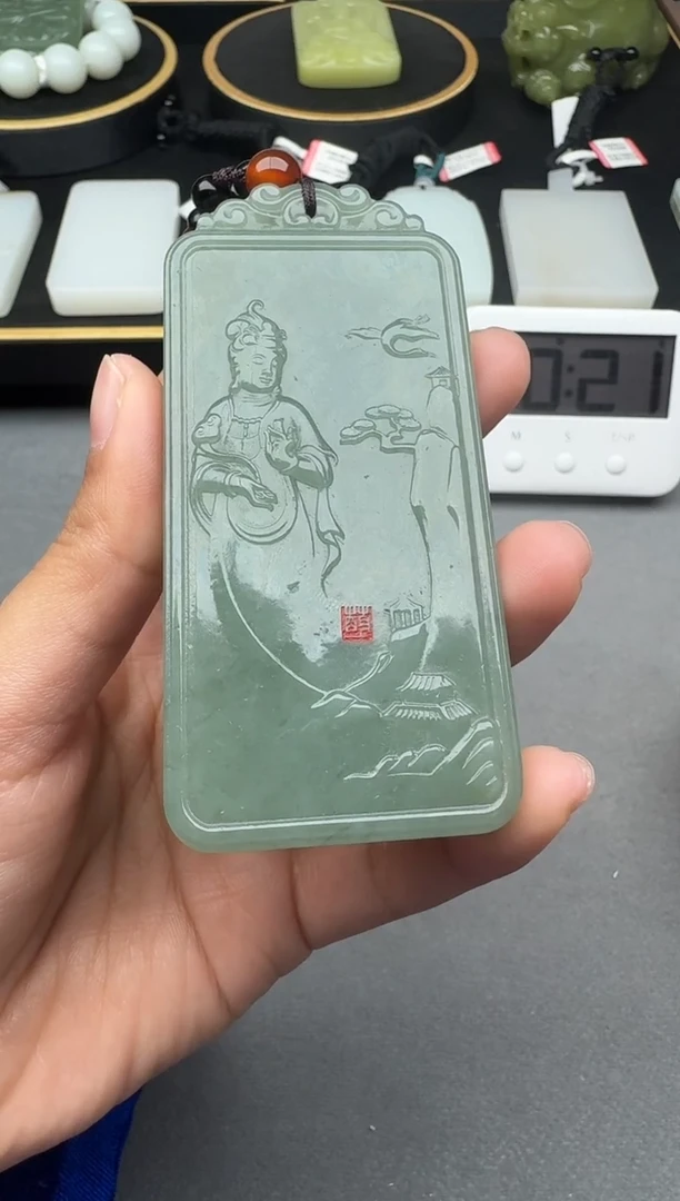 颈饰未镶嵌和田玉1