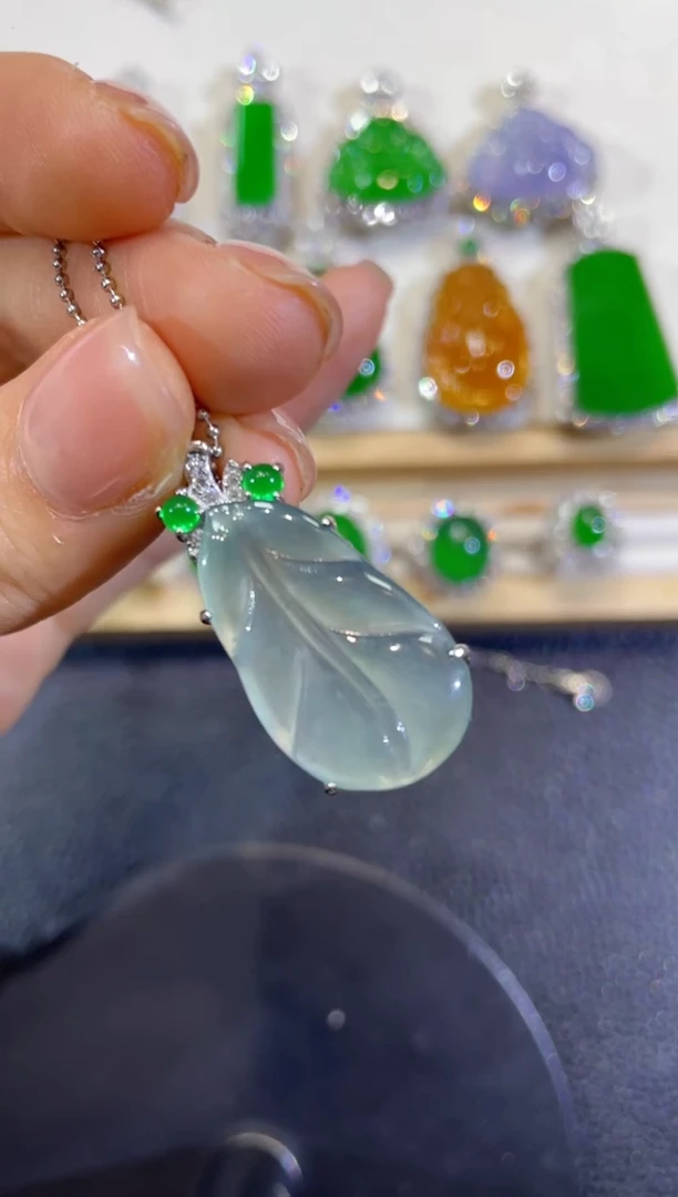 颈饰未镶嵌翡翠多人多样性发货1件12