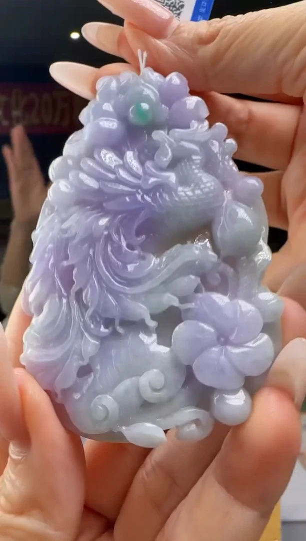 翡翠未镶嵌颈饰YJ@@960Q7J04280